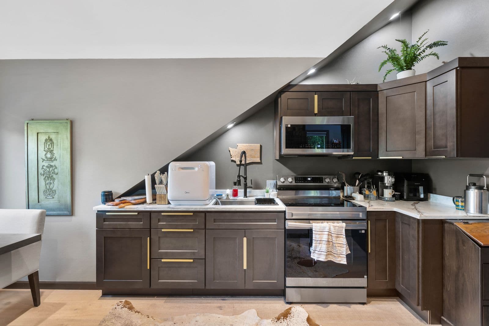 ADU kitchen — 1504 E Lakeshore Dr, Lake Stevens